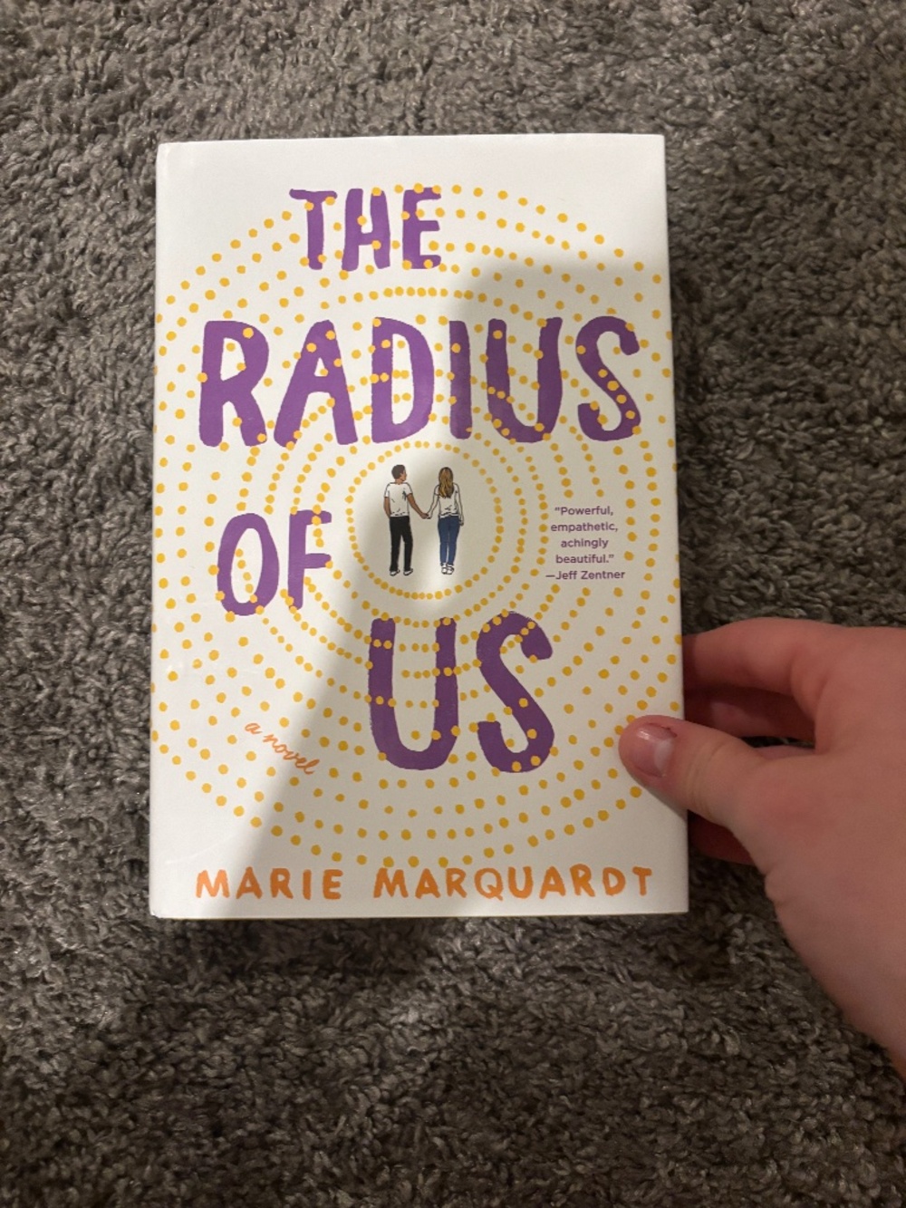The Radius of Us by Marie Marquardt — YA Contemporary Romance Novel